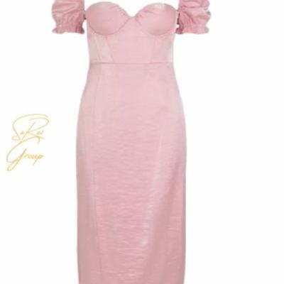 پیراهن مجلسی کاپ دار برند بوهو BOH-23-40