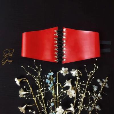 کمربند پهن چرم کد LE20021