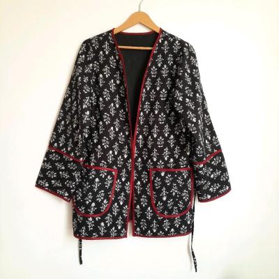 مانتو اسپرت زنانه نخی مدل چرخکاری هندی کد60