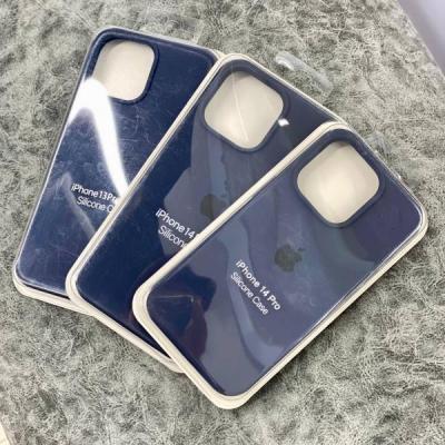 قاب سیلیکونی آیفون سرمه ای