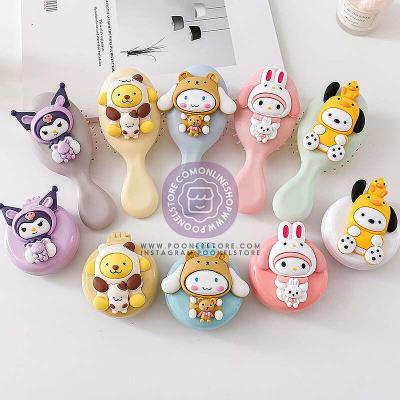 برس مو سیلیکونی فانتزی/پینترستی پوونل استور cute silicon hair brush