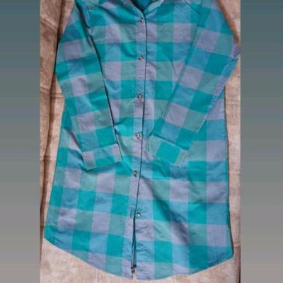 مانتو اسپرت زنانه پوپلین مدل مانتو چهارخونه