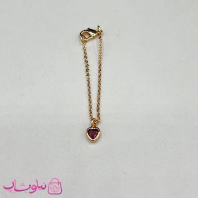 آویز ساعت زنانه وای اس ایکس طرح قلب سرخ کد 899