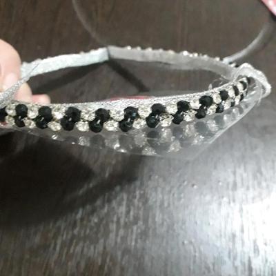 تل نگینی دو رنگ کریستال