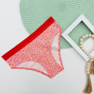 شورت زنانه لیزری طرح گل ریز صورتی کد 10073