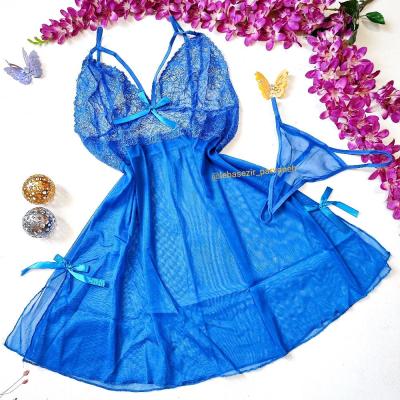 لباسخواب بغل چاک هارنس دار در دو رنگ