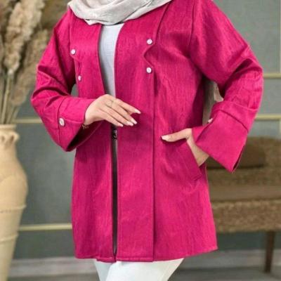 مانتو کتی کتان لمه ویونا (قبل از ثبت سفارش موجودی بگیرید)-156474