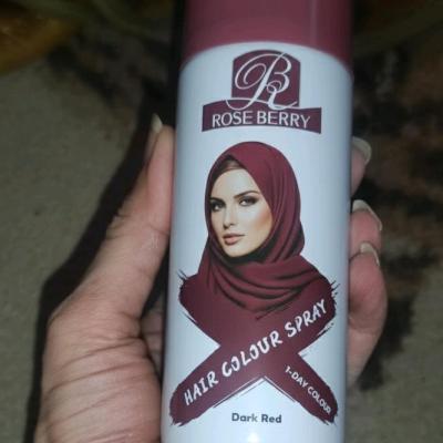 اسپری رنگ مو ROSE BERRY قرمز تیره (Dark Red)
