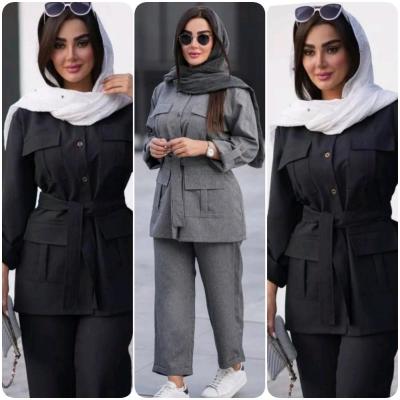 مانتو شلوار زنانه پرشیا مدل کژال-156315