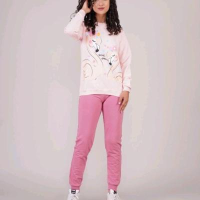 بلوز شلوار دخترانه.ست اسپرت دخترانه.ست راحتی دخترانه