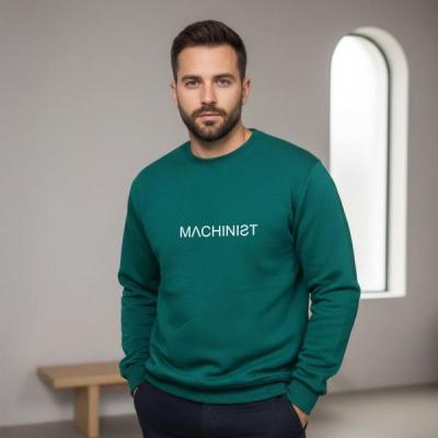 دورس سه‌نخ مردانه چاپ ماچینیست Machinist رنگ کله غازی