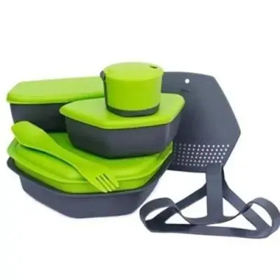 ست ظروف غذاخوری کرویت Crivit CAMPING DINING SET
