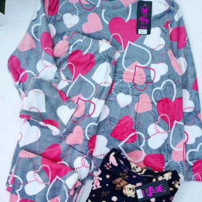 ست حوله ای زنانه بلوز و شلوار حوله ای فری سایز مناسب 40/52