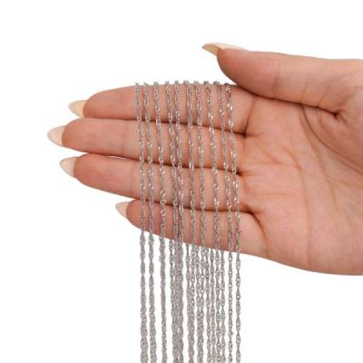 زنجیر دیسکو زنانه . استیل 304 وارداتی 45 سانتی