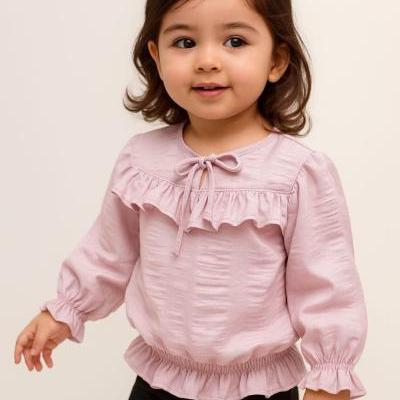 شومیز دخترانه مجلسی مدل عروس دریایی سایز