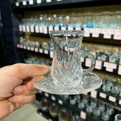 فنجان و نعلبکی،فنجان نعلبکی شیشه ای