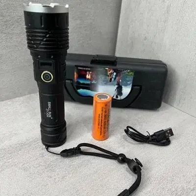 چراغ قوه پلیسی دو رنگ اسمال سان Small Sun ZY-A58