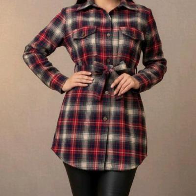 مانتو بافت مدل مانتو پشمی جدید تتیس