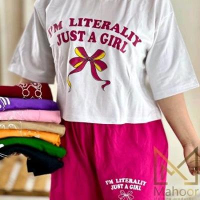 کراپ شورتک ترک قواره دار