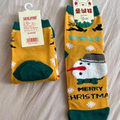 جوراب کریسمسی نیم ساق