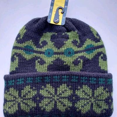 کلاه بافت لبه دار مردانه دولا بافت گرم و نرم