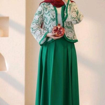 کت دامن ترمه یلدایی ابروبادی زنانه دخترانه مناسب تا 46