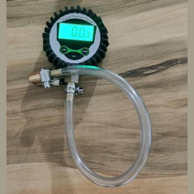 گیج درجه فشار باد پکیج دیجیتالی (فشارسنج پکیج) باد تایر خودرو و توپ