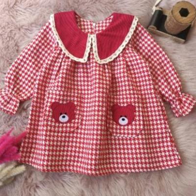 سارافون پیچازی دو جیب عروسکیP3342(لطفا قبل از خرید موجودی بگیرید)