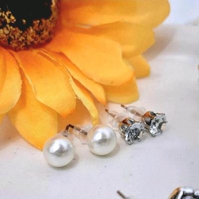 گوشواره استیل میخی