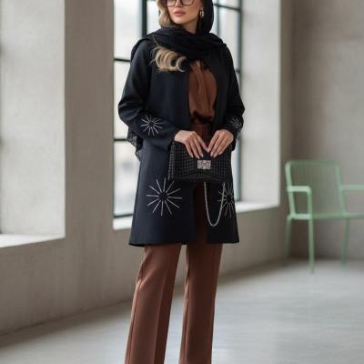 مانتو مجلسی مازراتی مدل آلند