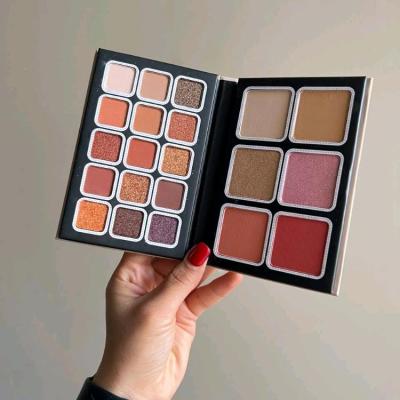 پالت کامل آرایشی طرح آلبومی (کتابی) طرح گلبهی