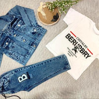 ست بچگانه لی پسرانه کت و شلوار و تیشرت