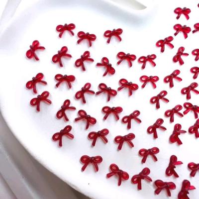 پیکسل ناخن پاپیون ریز قرمز-154570