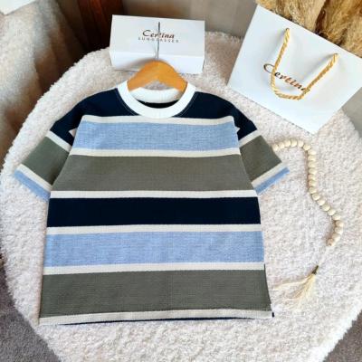 تیشرت رینگی ژاکارد فول پنبه لاکرا