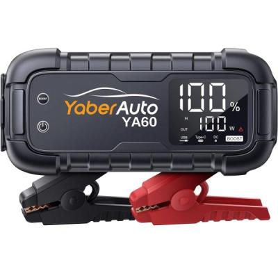 جامپ استارتر خودرو و پاوربانک یابر مدل YA60-153653