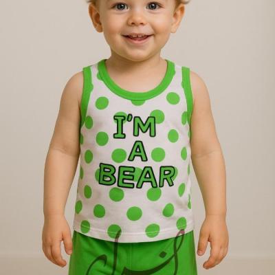 لباس زیر بچگانه ست شورت و رکابی نخی