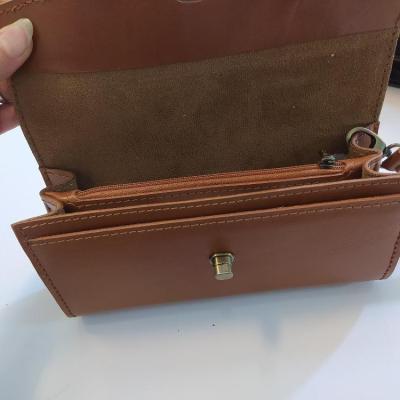 کیف دستی زنانه، چرم طبیعی گاوی ، کاملا دست دوز