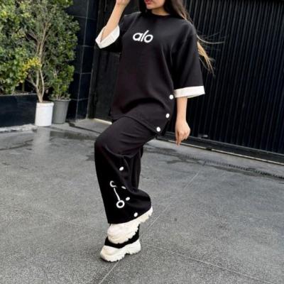 ست تیشرت شلوار اسپان لطیف کشیalo