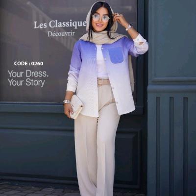 مانتو لنین وارداتی سایز بزرگ 260-154790