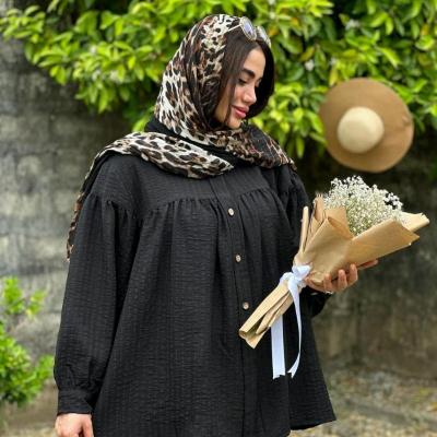 مانتو اسپرت زنانه مدل شومیز مانتویی جلو چین