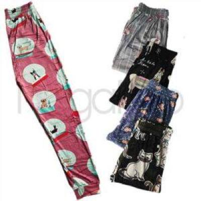 شلوار مخمل کارتونی