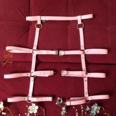 ران بند چرمی سه ردیف LE20003