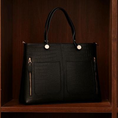 کیف زنانه دوجیب تمام چرم طبیعی گاوی