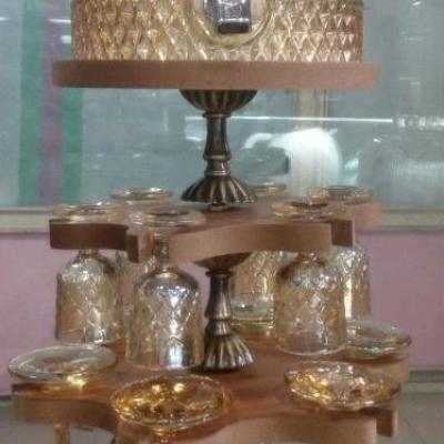 سرو نوشیدنی شیشه ای