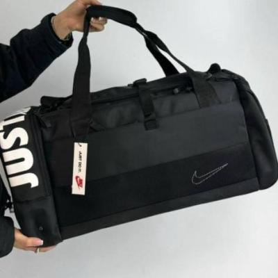 ساک ورزشی Nike پارتیشن دار Just Do It – مشکی قرمز