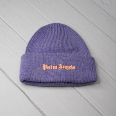 کلاه بافت زمستانی بنفش Palm Angels