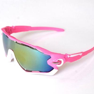 عینک آفتابی ورزشی طرح Oakley مدل Speed - فریم صورتی