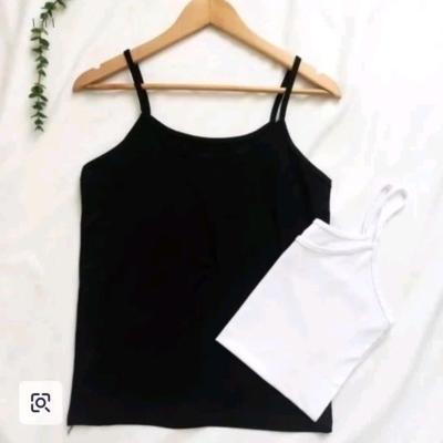 تاپ بندی سفید و مشکی زنانه