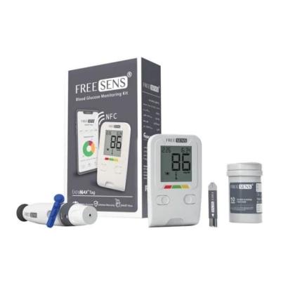 تست قند خون نوار 50عددی اقلام کامل با گارانتی مادام العمر و کیف