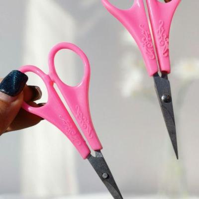 قیچی آرایشی ابرو و بینی تیز و دقیق برای اصلاح حرفه ای